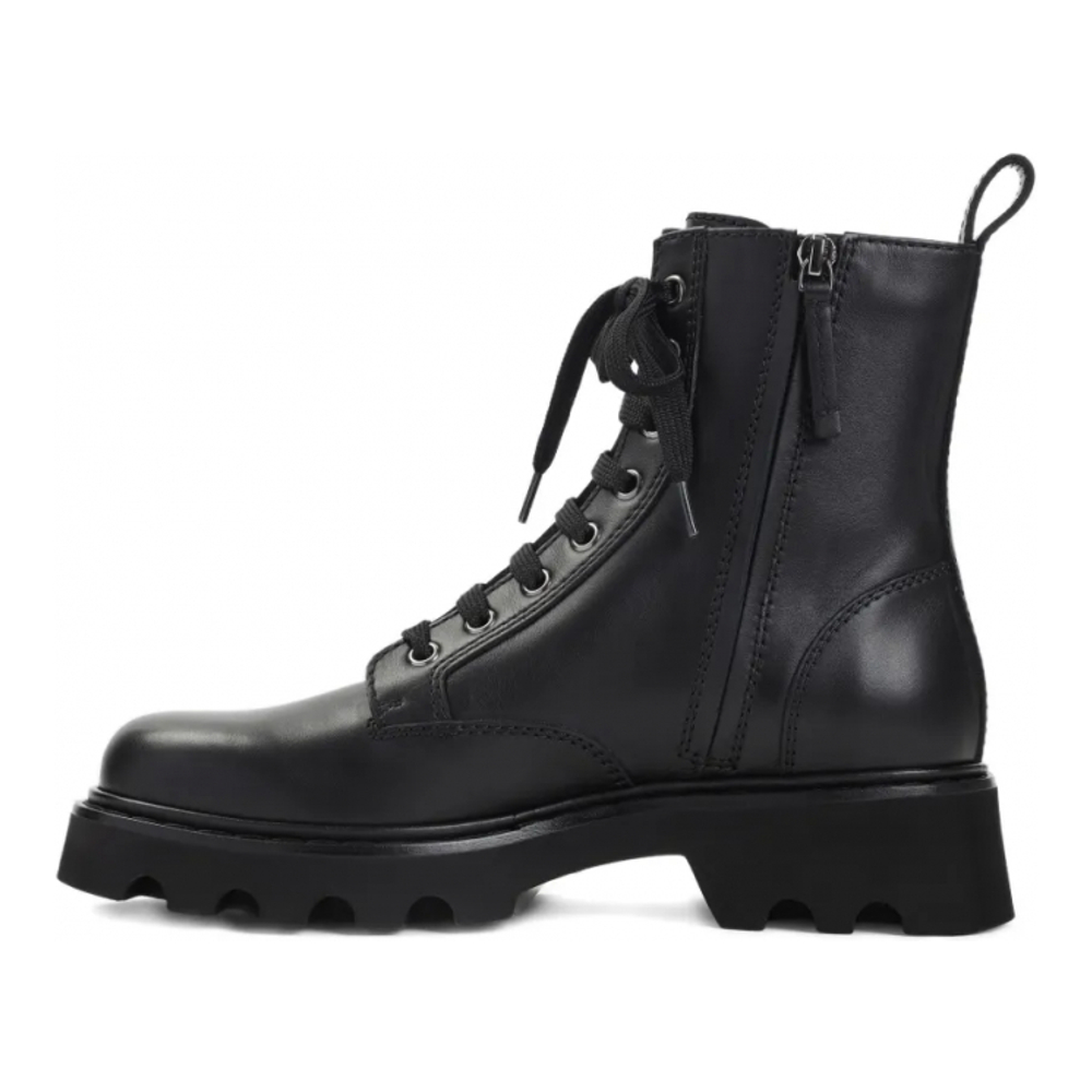 Women's 'Buckle-Detail Lace-Up' Combat Boots