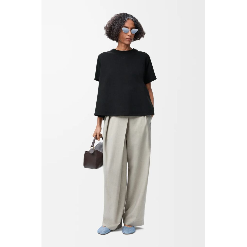 Top à manches courtes 'Trapeze' pour Femmes