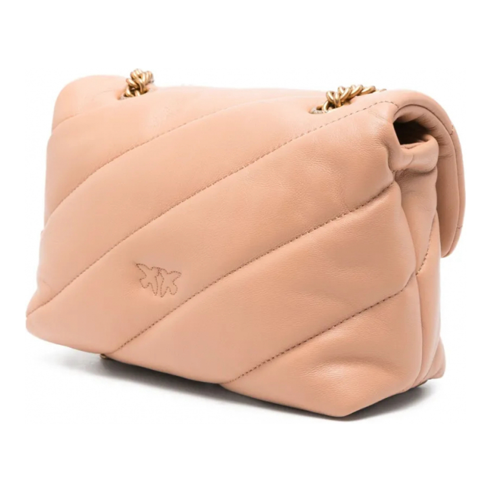 Women's 'Love Quilted Logo-Plaque' Shoulder Bag