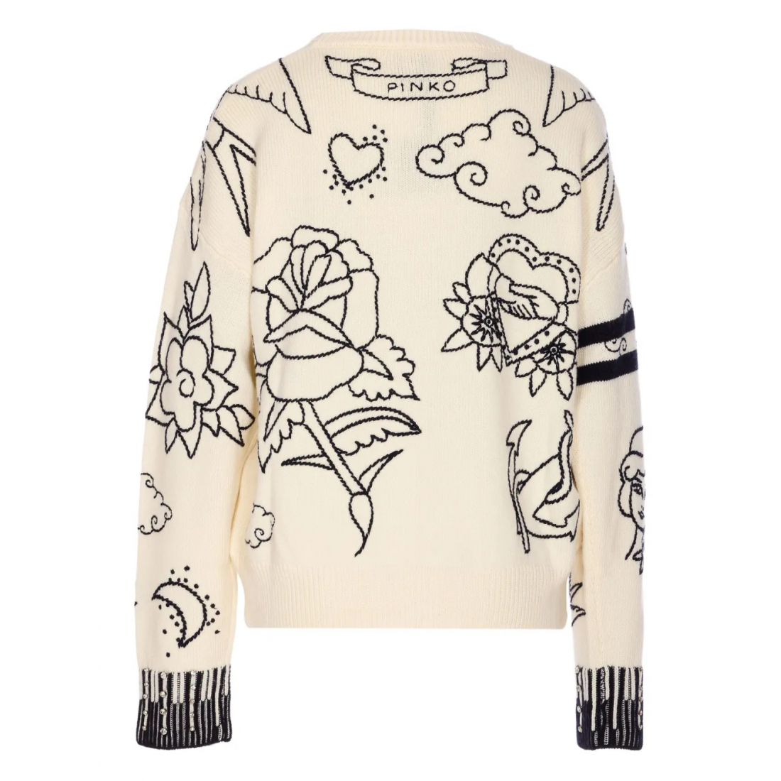Pull 'Embroidered' pour Femmes