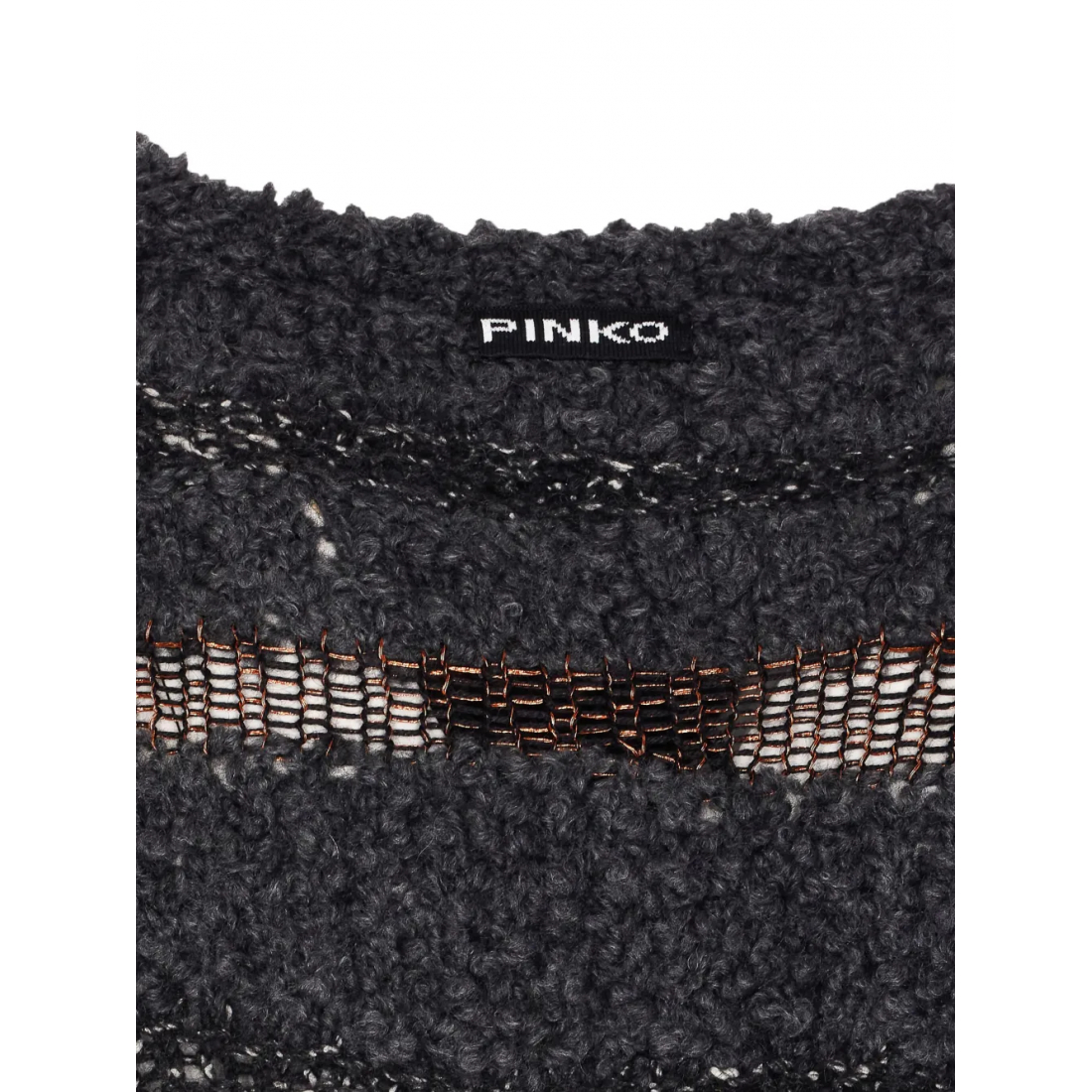 Pull 'Metallic-Effect Knitted' pour Femmes