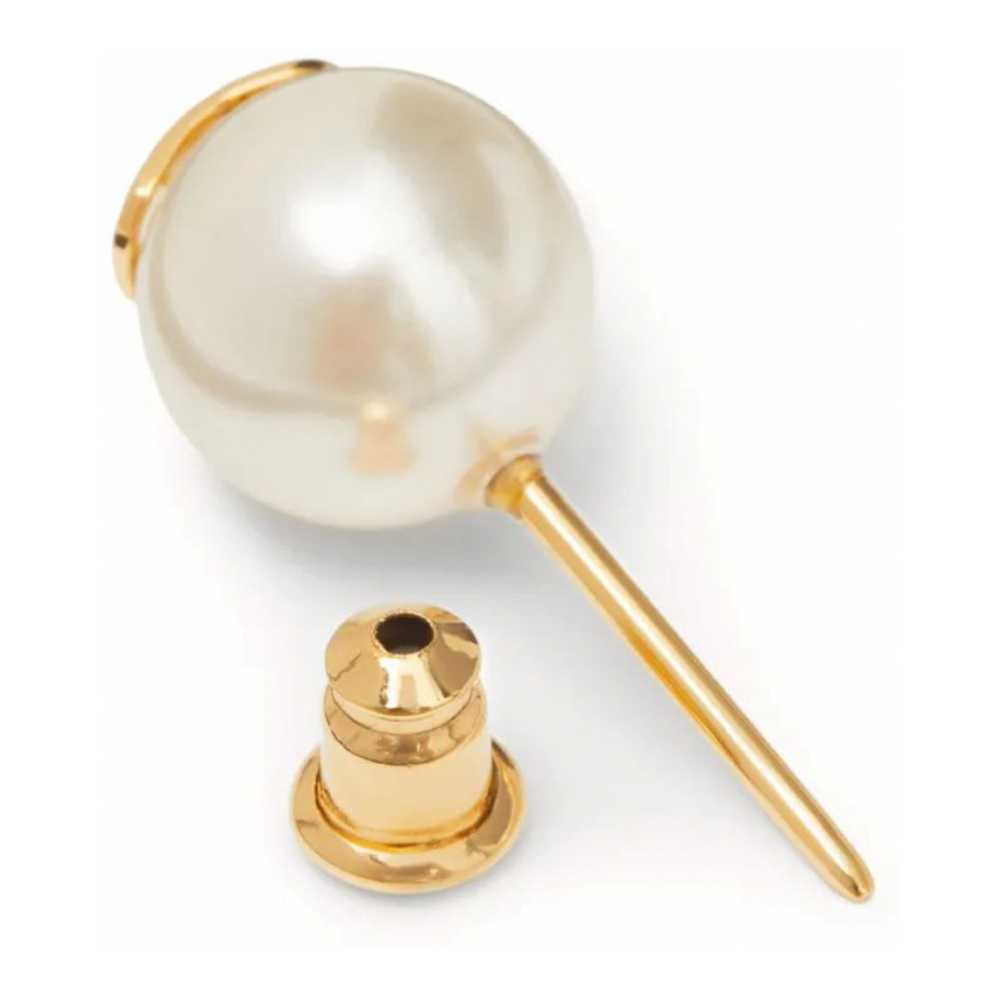 Women's 'VLogo Signature Pearl Stud' Earrings
