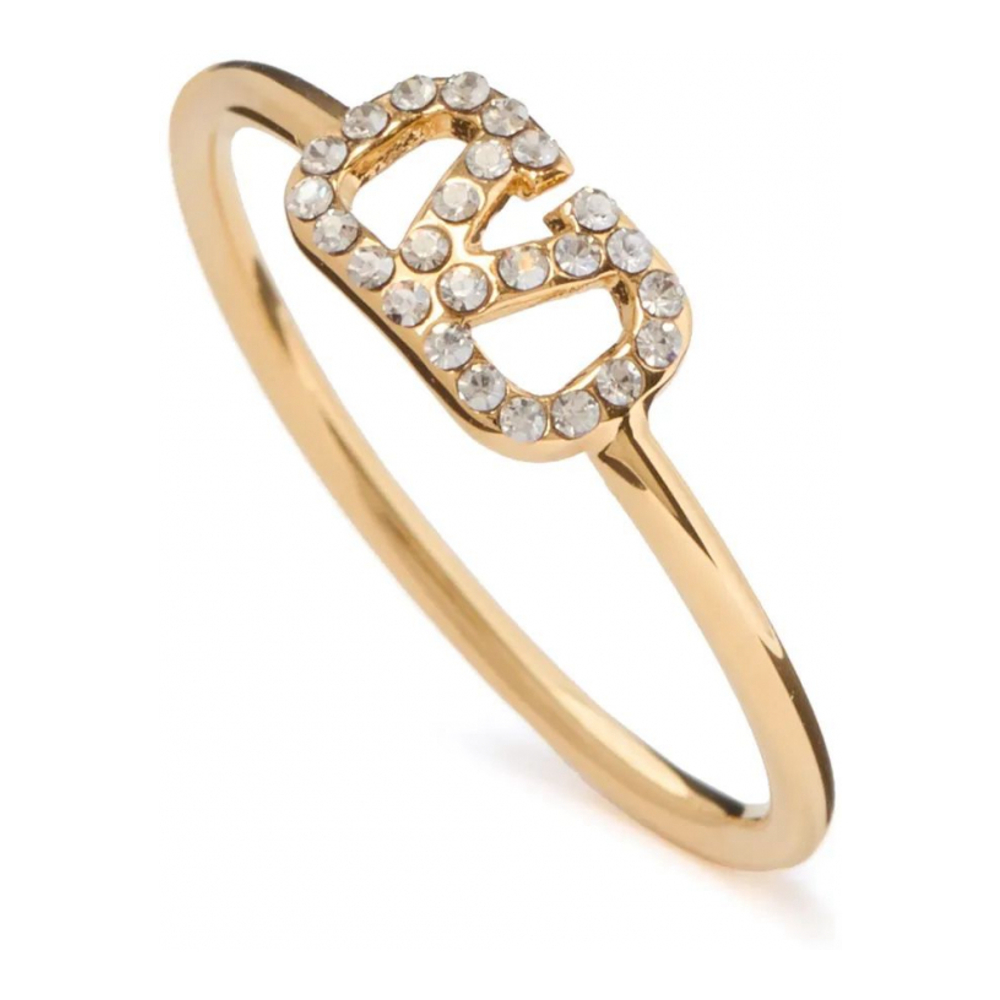 Bague 'VLogo Signature Crystal' pour Femmes