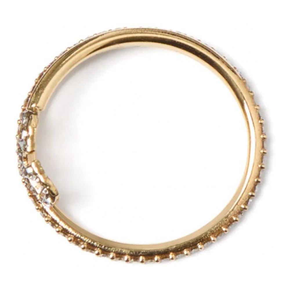 'VLogo Signature Crystal' Ring für Damen