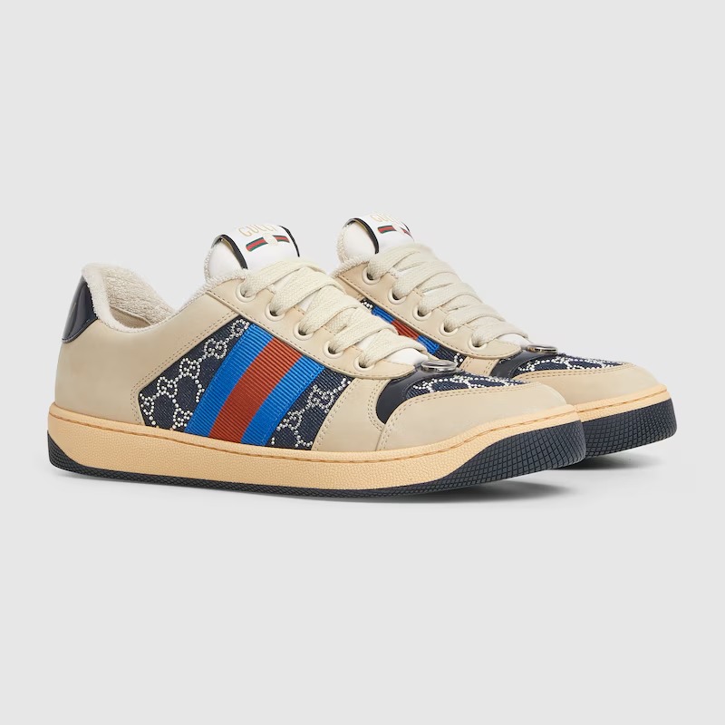 Women's 'GG Crystal Screener' Sneakers