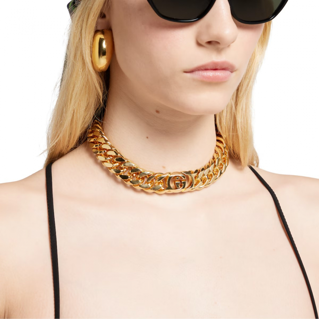 'Interlocking Chain' Halskette für Damen