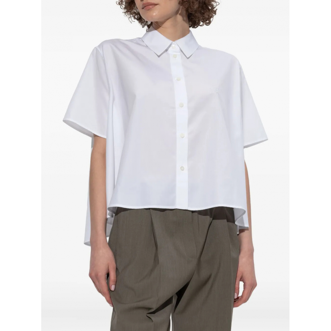 T-Shirt court 'Trapeze' pour Femmes