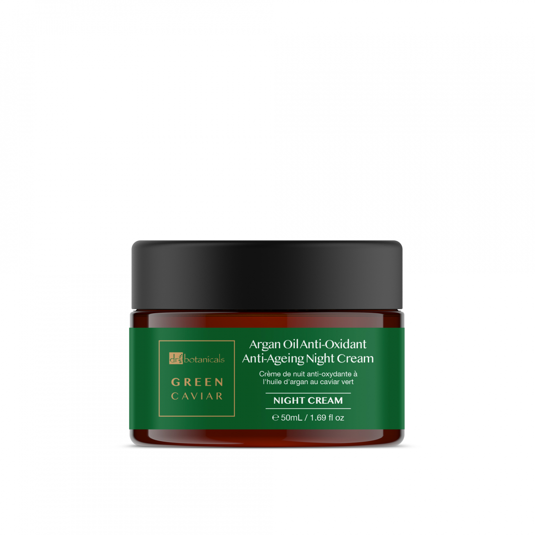 Crème de nuit anti-âge 'Green Caviar & Argan Oil Anti-Oxidant' - 50 ml