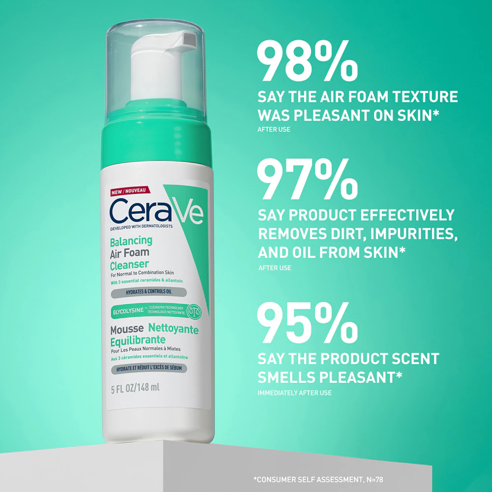 'Balancing Air Foam' Face Cleanser - 148 ml