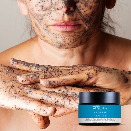 'Youth Series Salicylic Acid & Kaolin Clay' Face Exfoliator - 60 ml