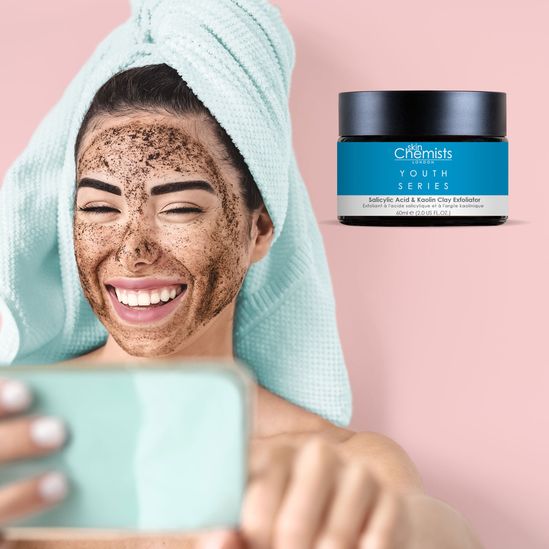 'Youth Series Salicylic Acid & Kaolin Clay' Face Exfoliator - 60 ml