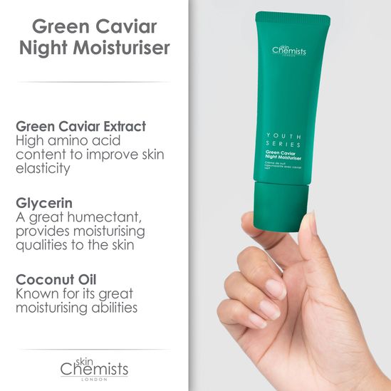 'Youth Series Green Caviar' Night Moisturiser - 50 ml