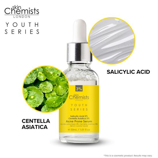 'Youth Series Salicylic Acid 2%, Centella Asiatica 3%' Face Serum - 30 ml