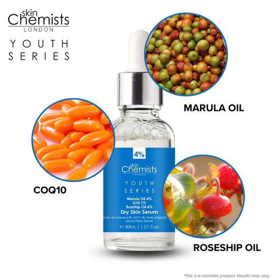 'Youth Series Marula Oil 4% Q10 1% Rosehip Oil 4%' Face Serum - 30 ml
