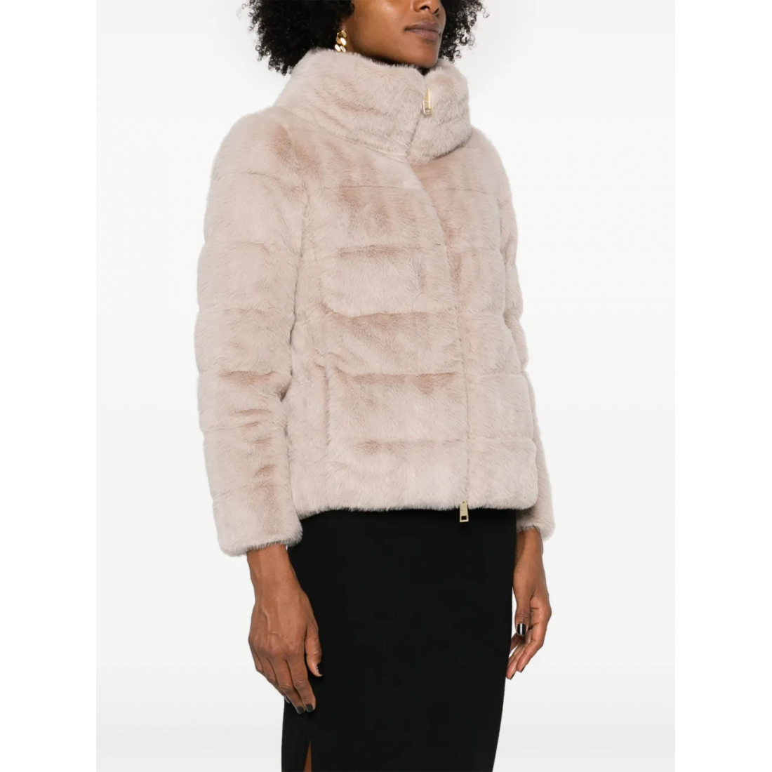 Veste 'Faux-Fur Zipped' pour Femmes