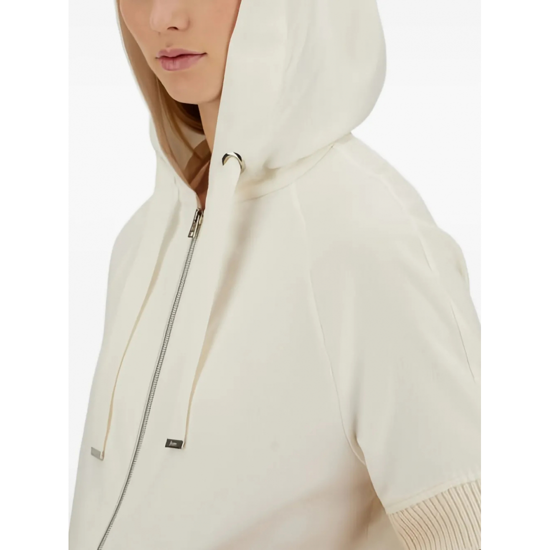 Veste 'Hooded Zip-Front' pour Femmes