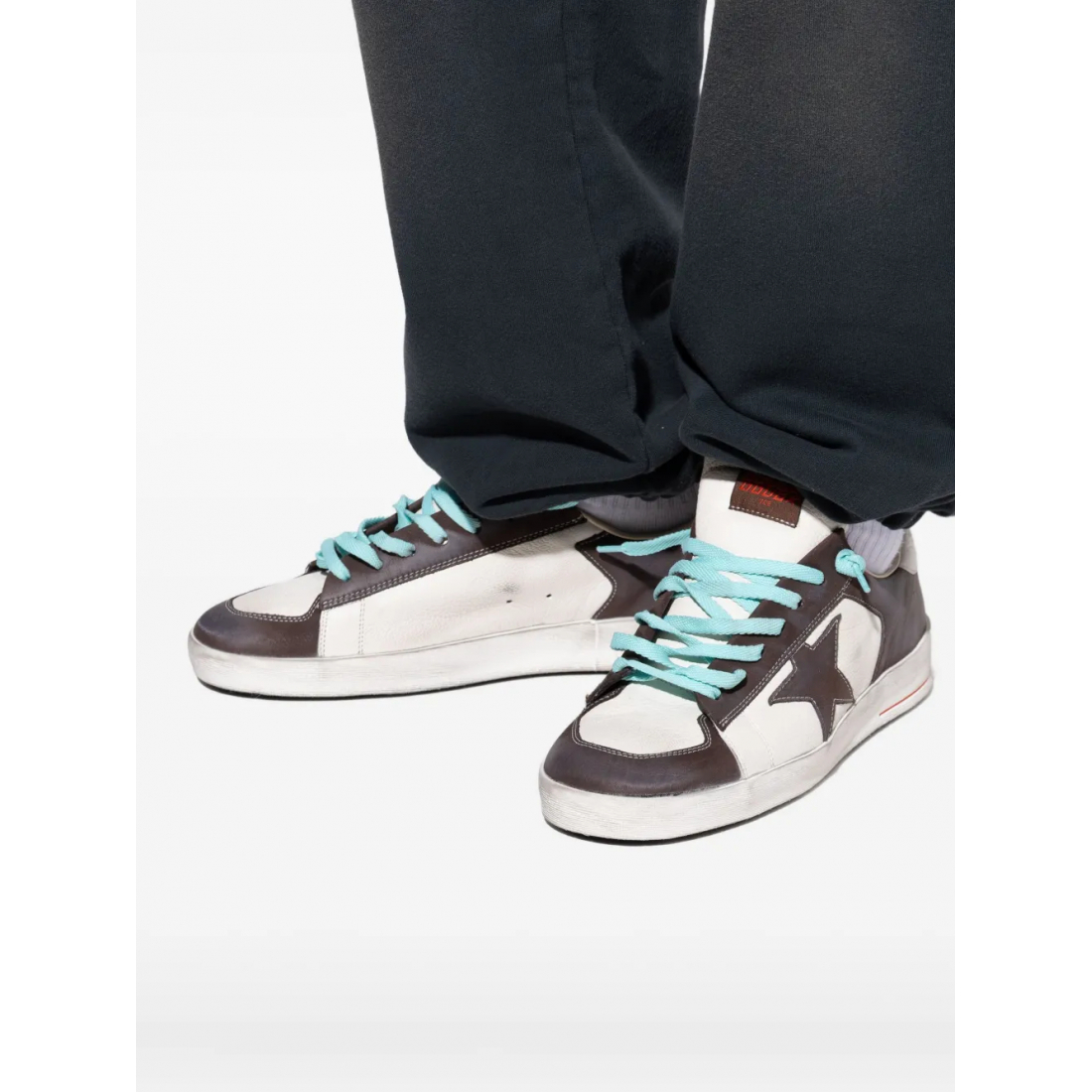 Men's 'Star-Detail' Sneakers