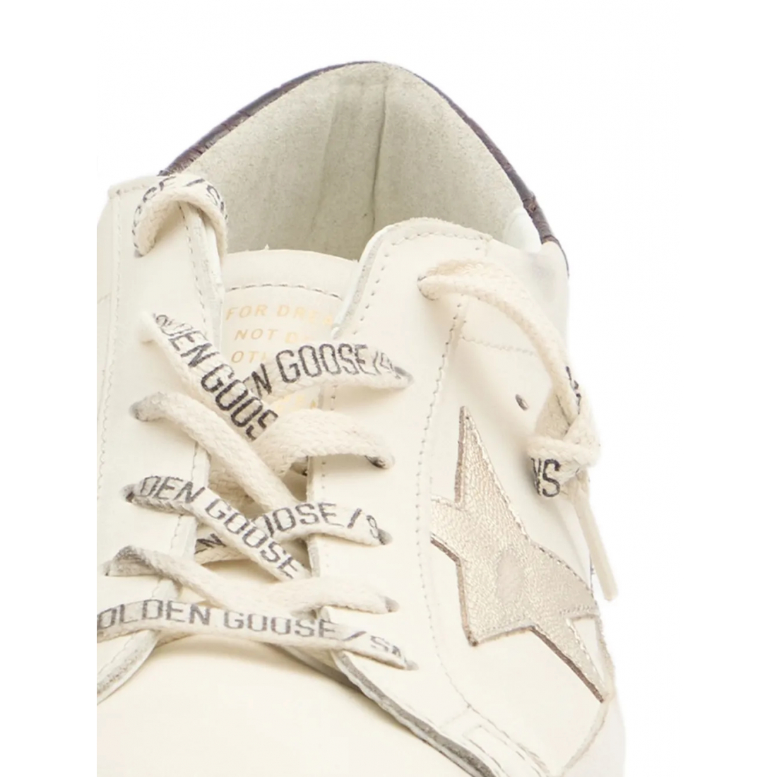 Women's 'Super-Star Crocodile-Effect' Sneakers