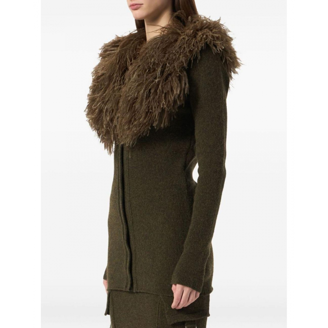 Women's 'Feather-Embellished' Cardigan