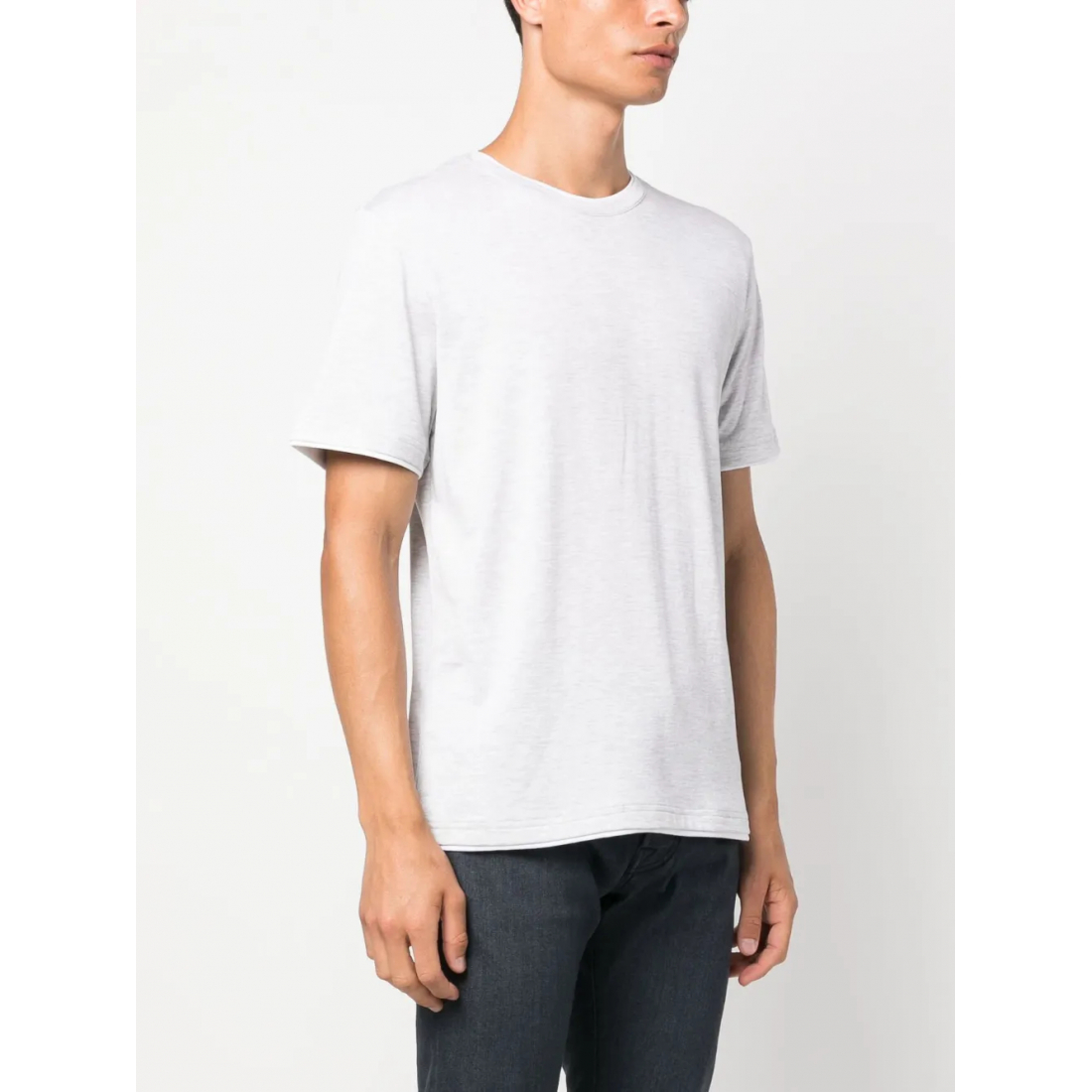 T-shirt 'Double-Layer Trim' pour Hommes