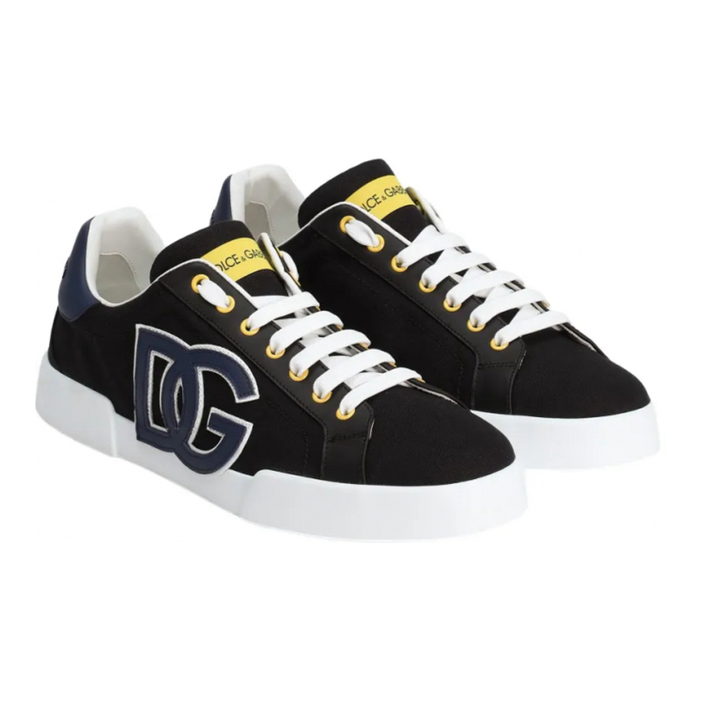 Sneakers 'Portofino Logo-Embellished Low-Top' pour Hommes