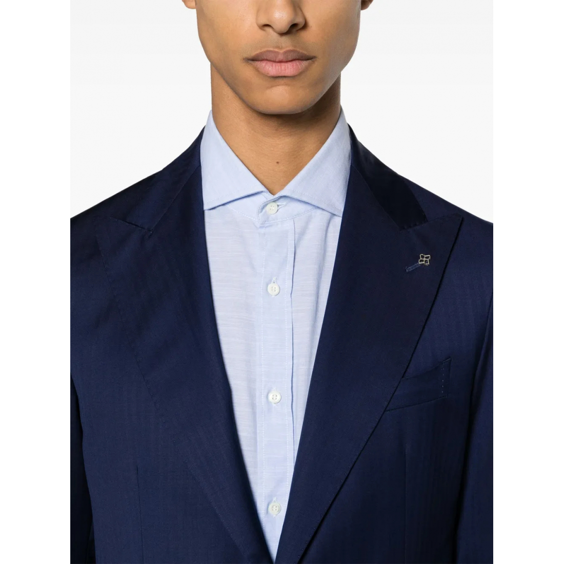 Men's 'Herringbone Single-Breasted' Suit