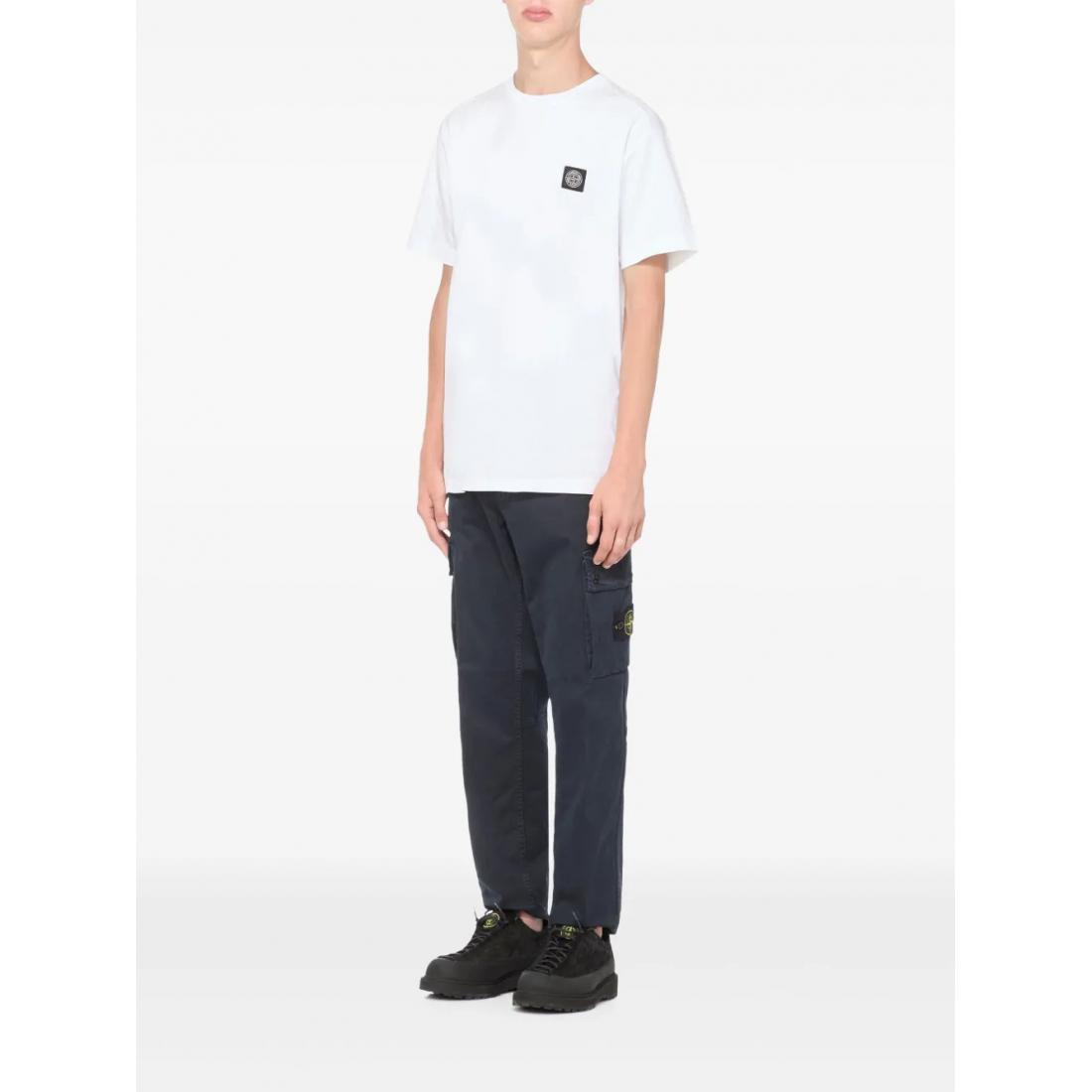 T-shirt 'Logo-Patch' pour Hommes