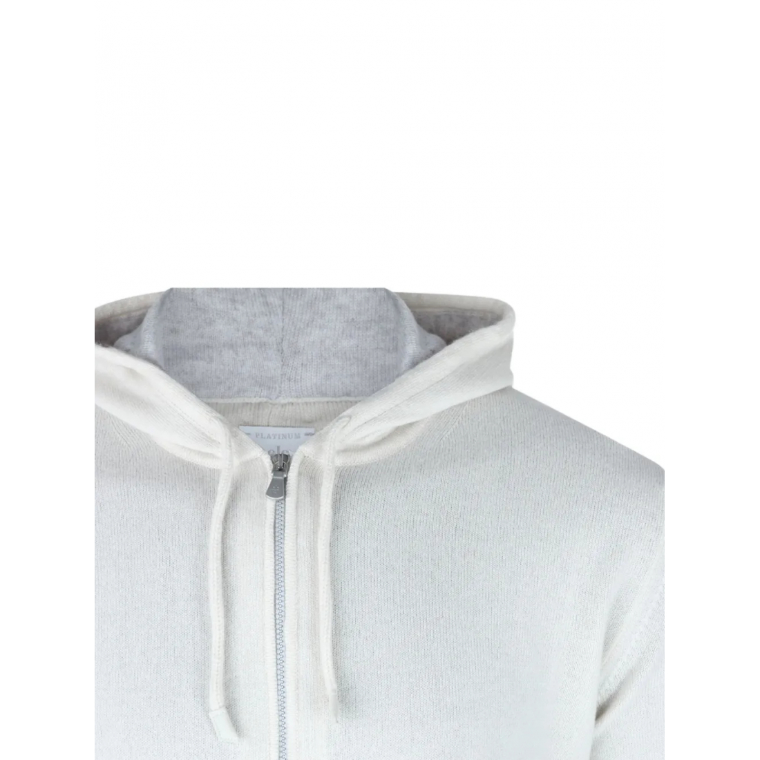 'Cashmere Zip-Fastening' Kapuzenpullover für Herren