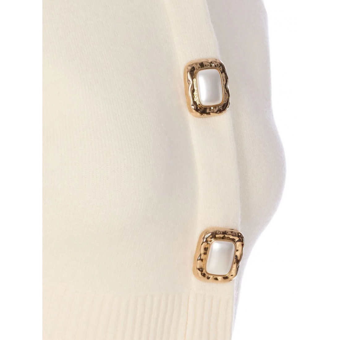 Cardigan 'Jewel-Button Cropped' pour Femmes