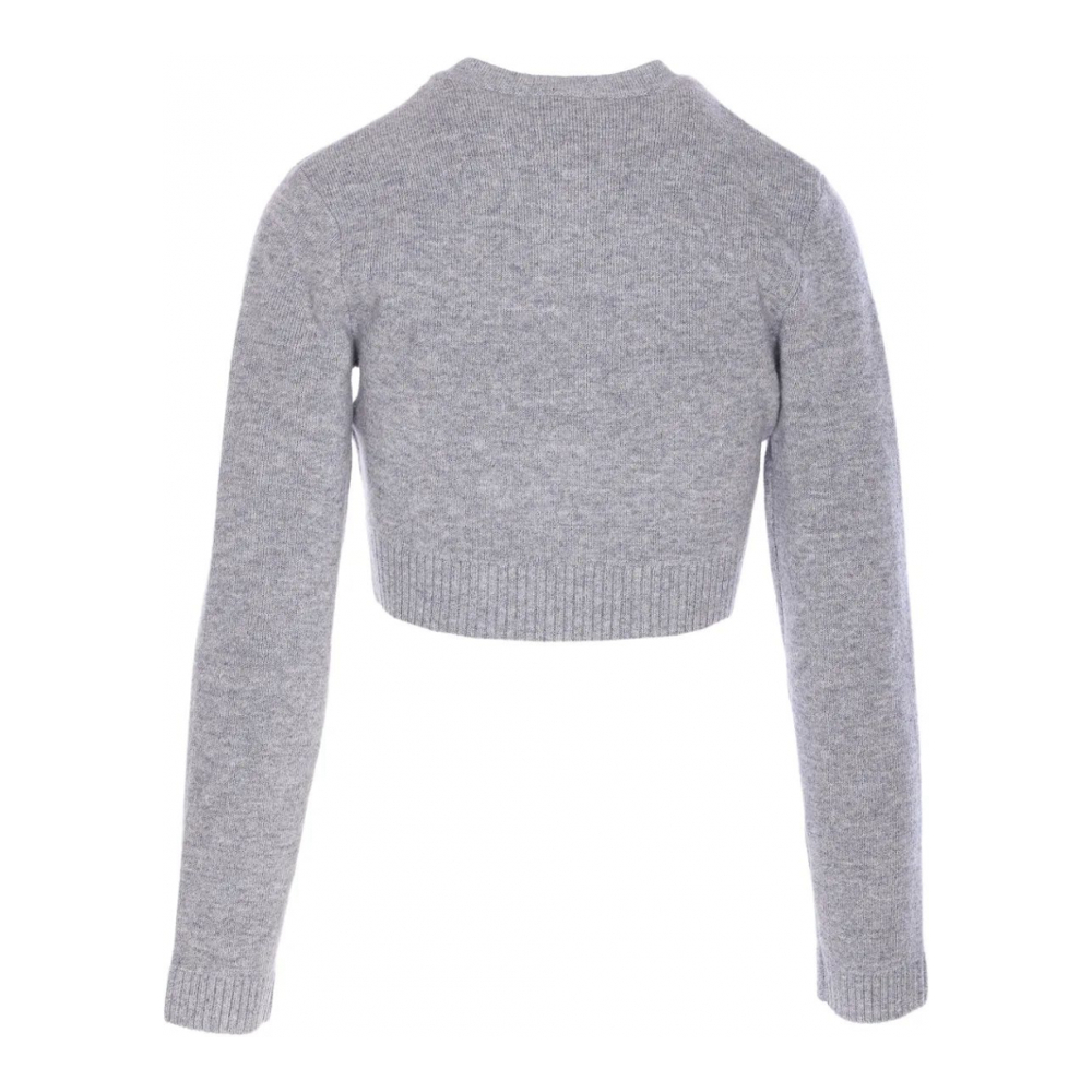 Women's 'Jewelled-Button' Cardigan