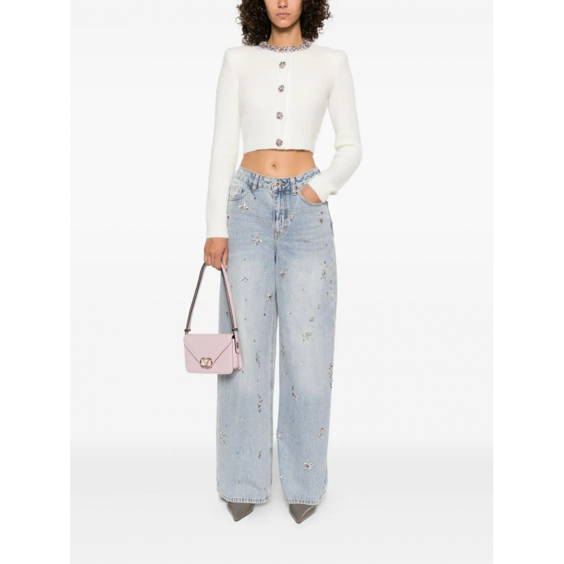 Women's 'Buttons-Embellished' Cardigan