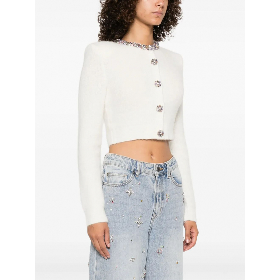 Women's 'Buttons-Embellished' Cardigan