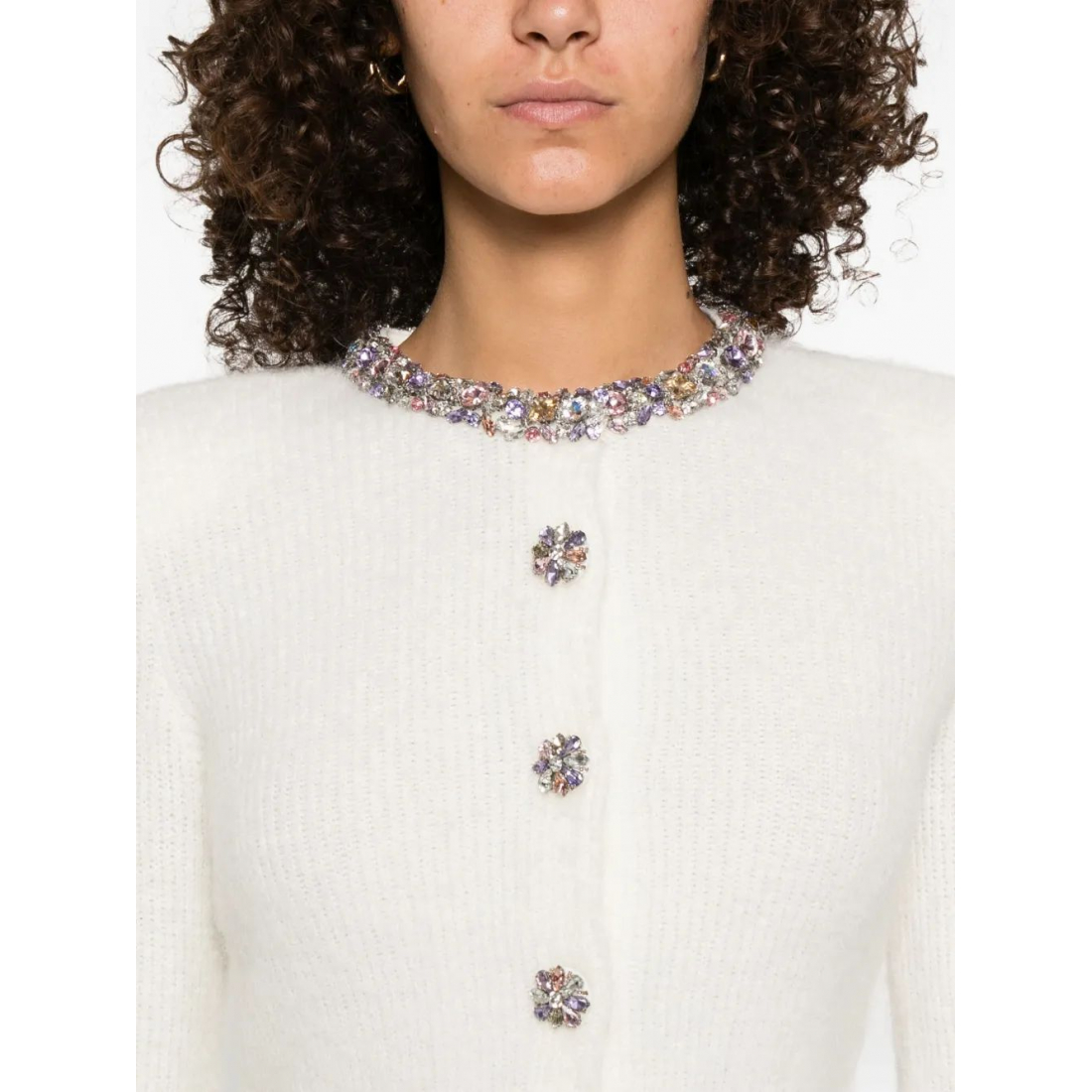 Women's 'Buttons-Embellished' Cardigan