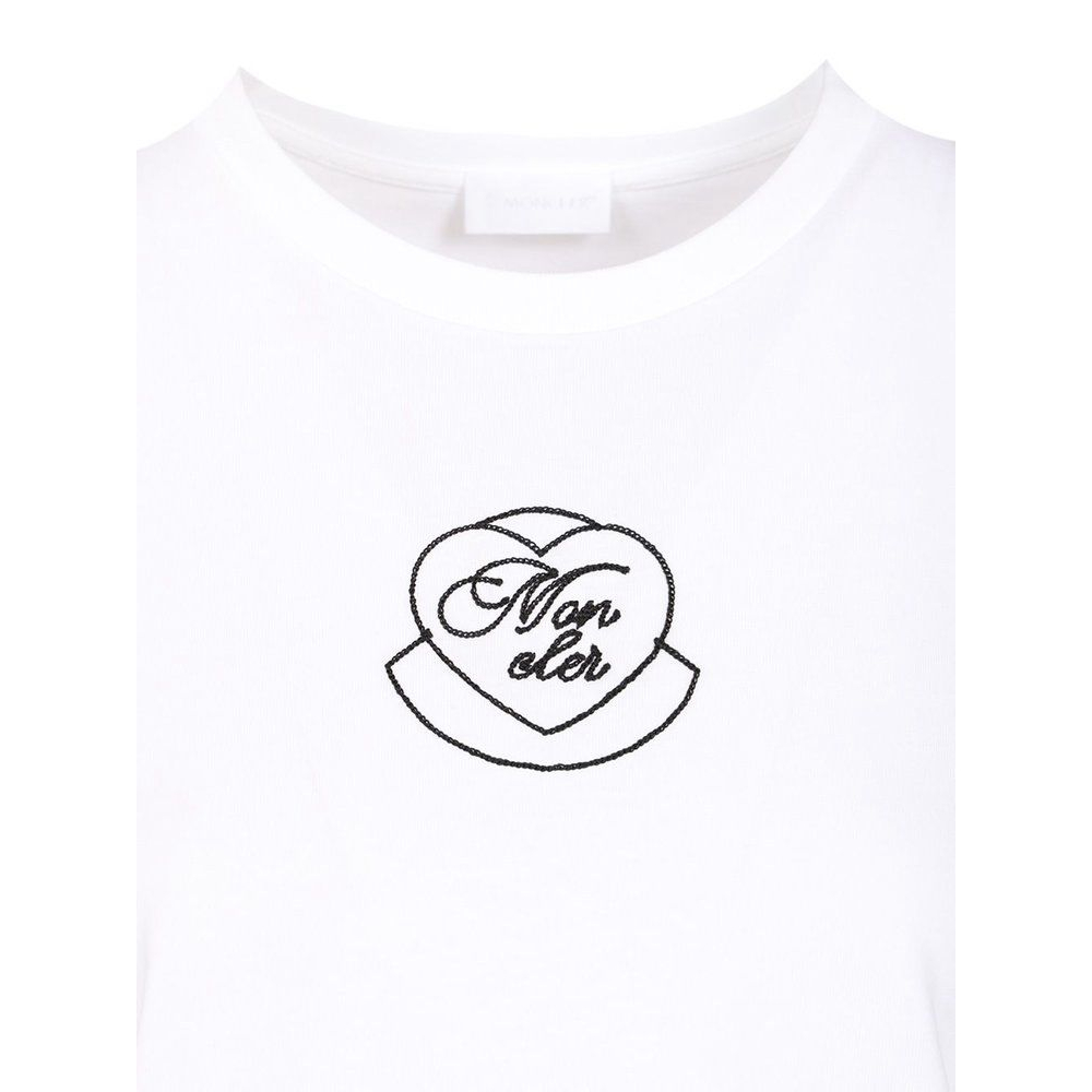 T-shirt 'Logo-Embroidered' pour Femmes