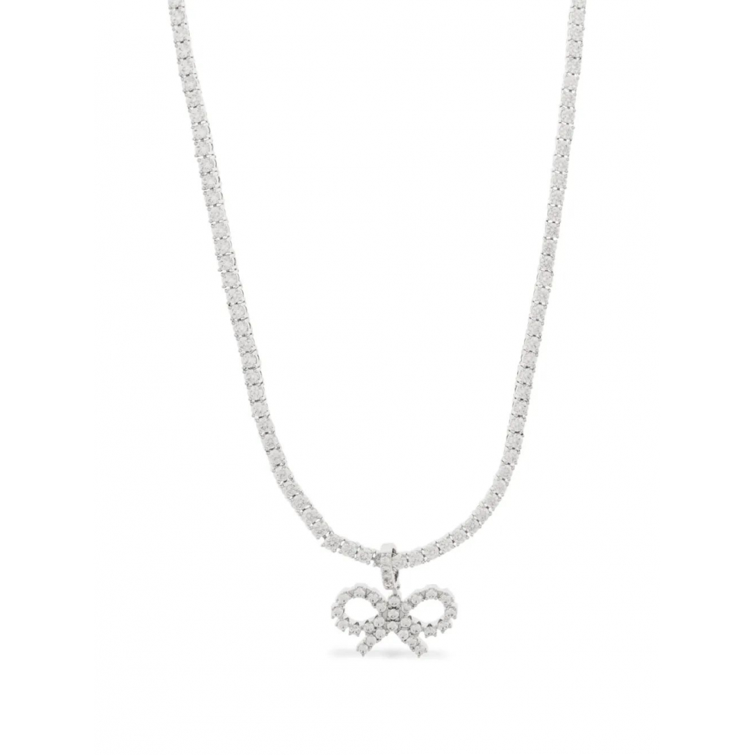 Collier 'Bow-Motif Tennis' pour Femmes