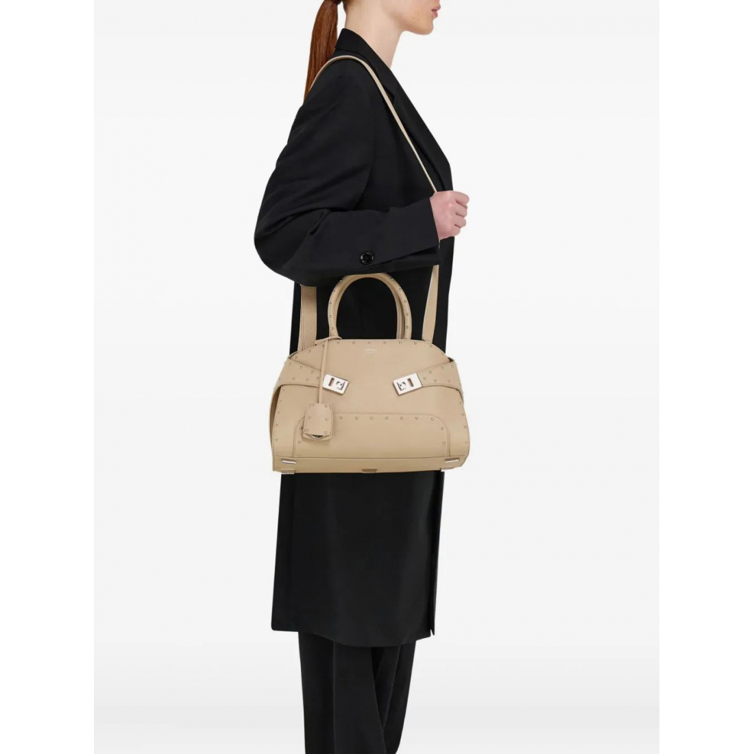 Sac Cabas 'Stud-Embellished Structured' pour Femmes