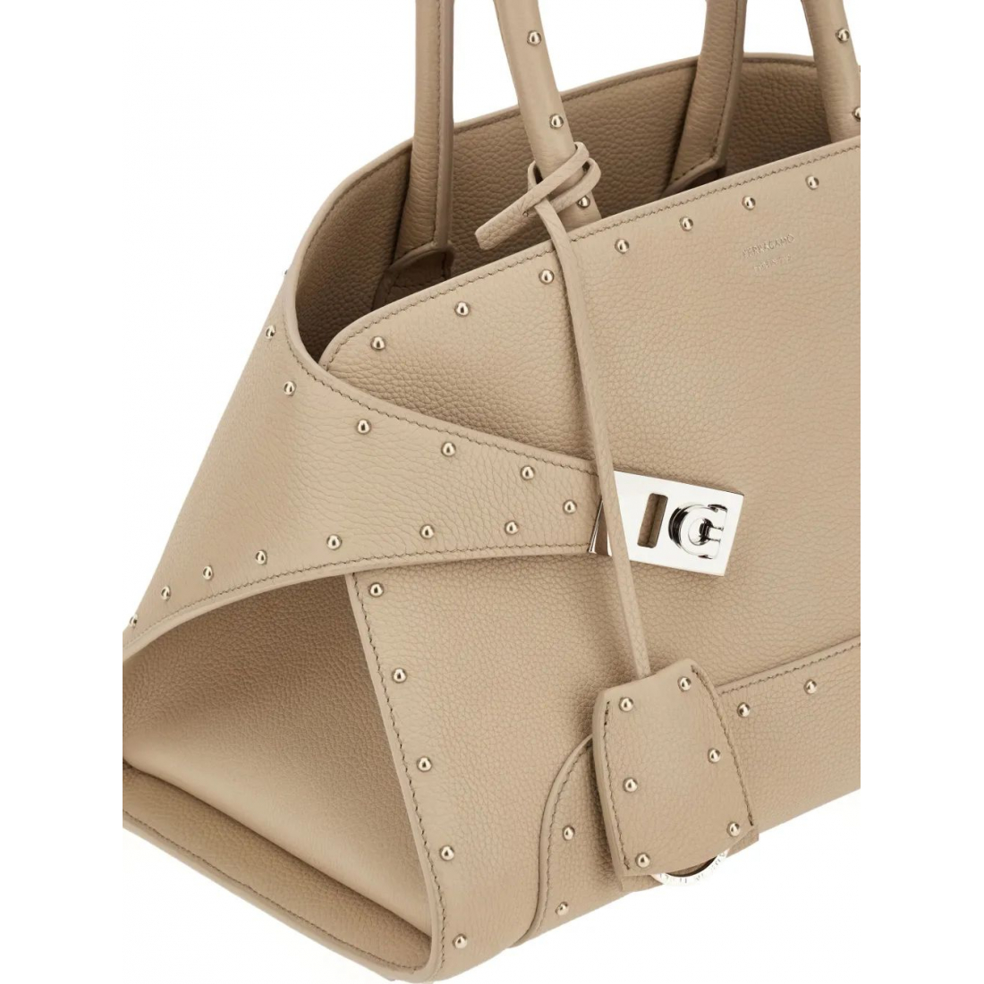 Sac Cabas 'Stud-Embellished Structured' pour Femmes