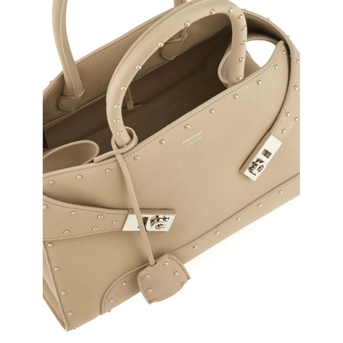 Sac Cabas 'Stud-Embellished Structured' pour Femmes