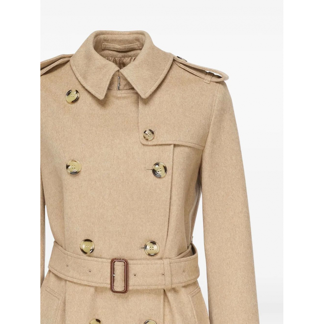 Manteau 'Double-Breasted Belted' pour Femmes