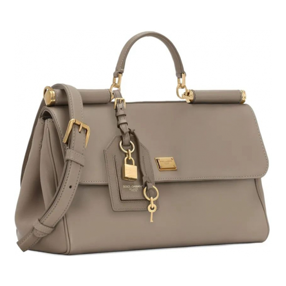 Women's 'Sicily Lock-Charm' Tote Bag
