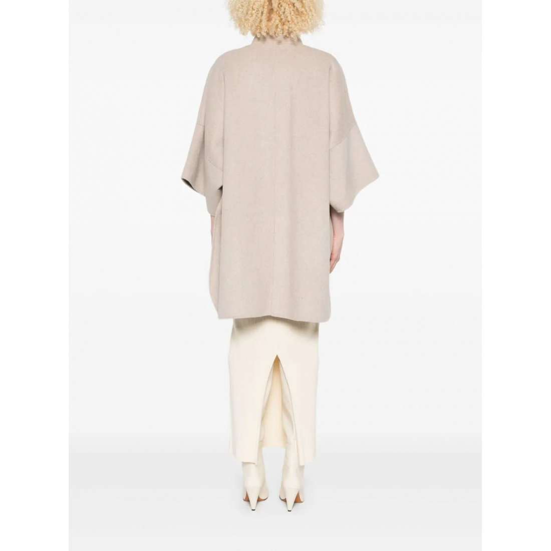 Manteau 'Button-Fastening Single-Breasted' pour Femmes