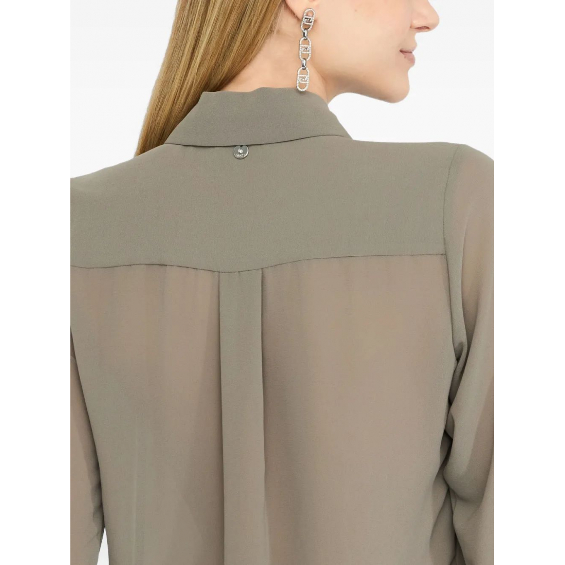 Chemise 'Beaded-Collar' pour Femmes