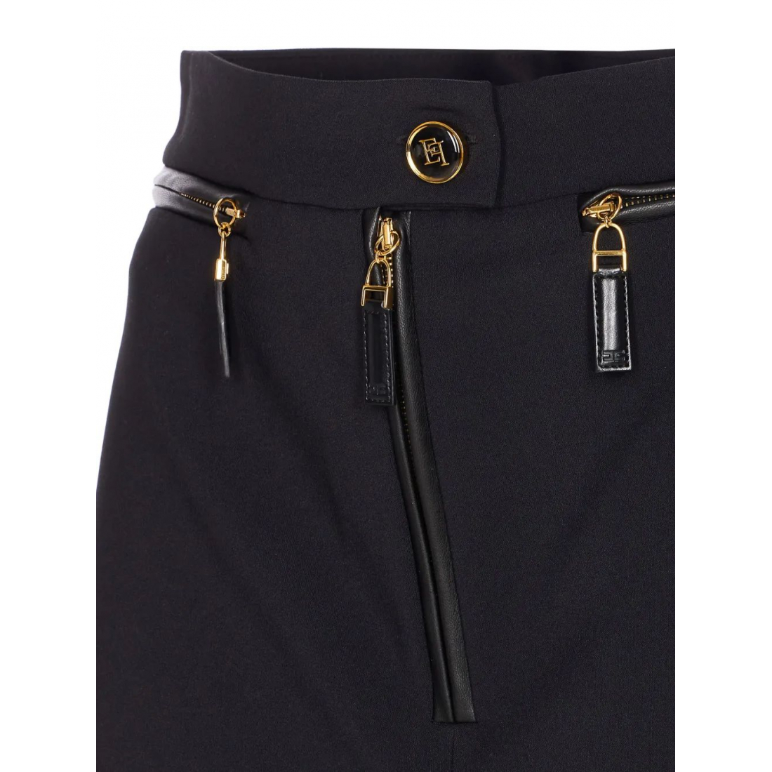Women's 'Logo Zip-Detail Straight' Mini Skirt