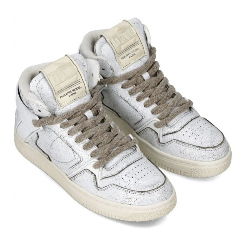 Sneakers 'Textured High-Top' pour Femmes