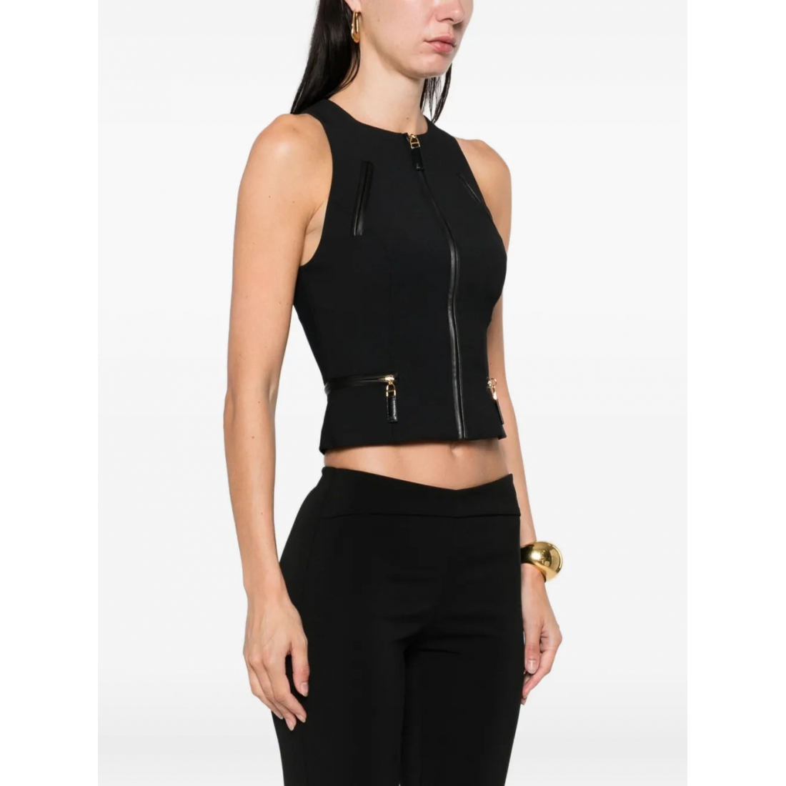 Débardeur 'Zip-Front' pour Femmes