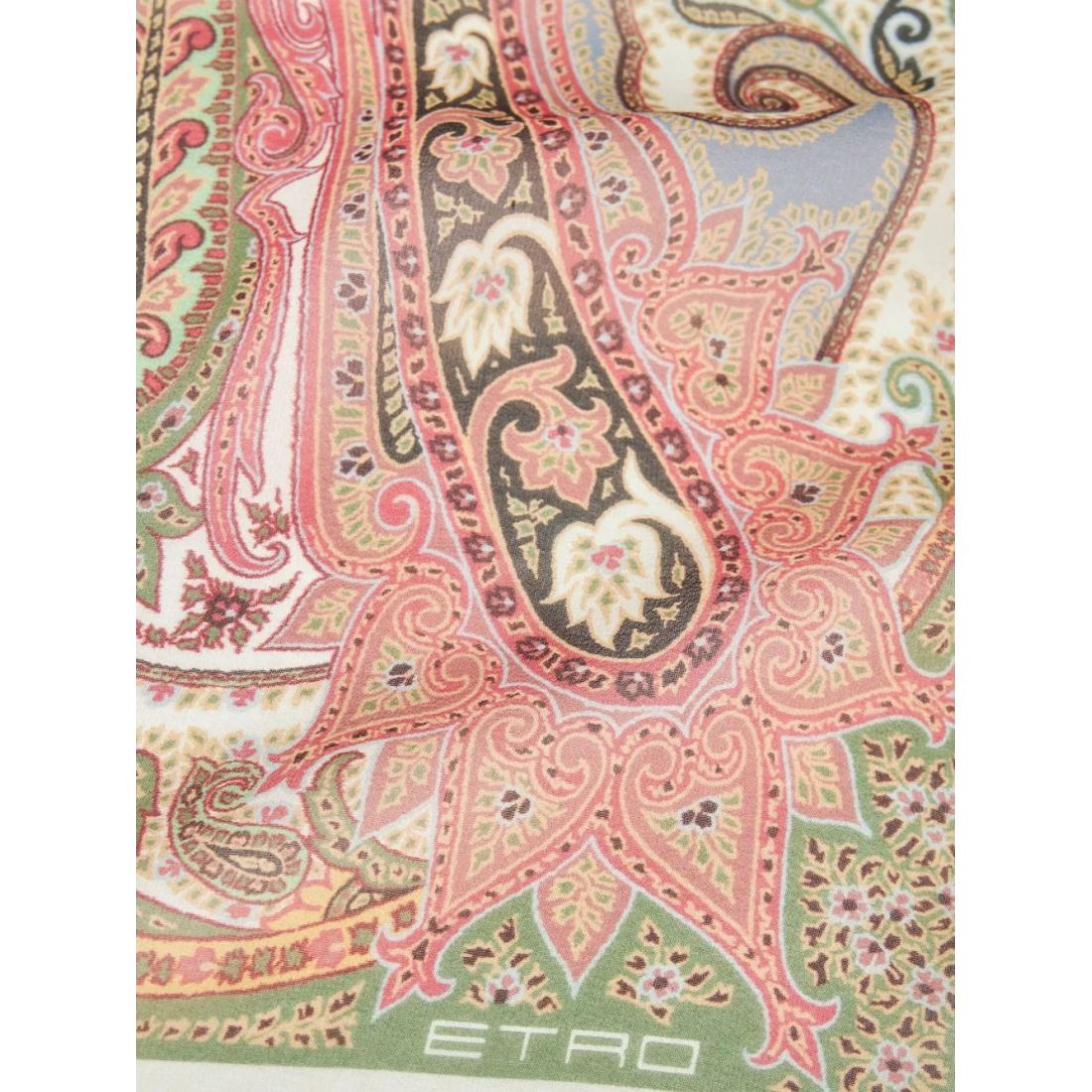 Women's 'Paisley-Print' Silk Scarf