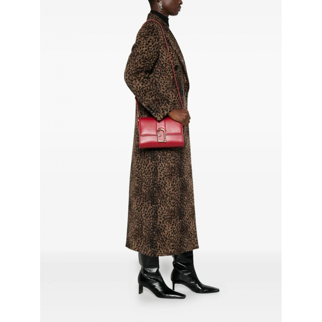 Women's 'Samll Urban Clasp-Detail' Satchel