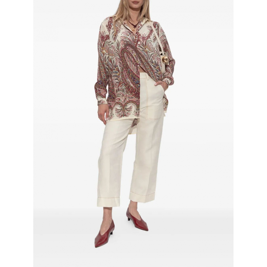 Chemise 'Paisley-Print' pour Femmes