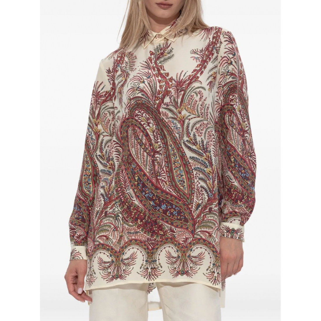 Chemise 'Paisley-Print' pour Femmes
