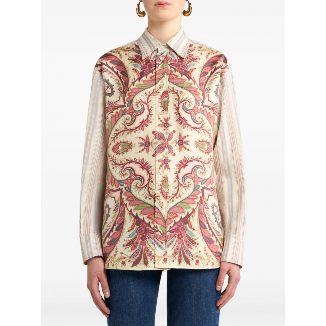 Chemise 'Paisley-Print' pour Femmes